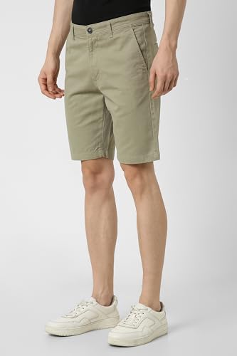Image of Peter England Men's Premium Everyday Chino Casual Shorts