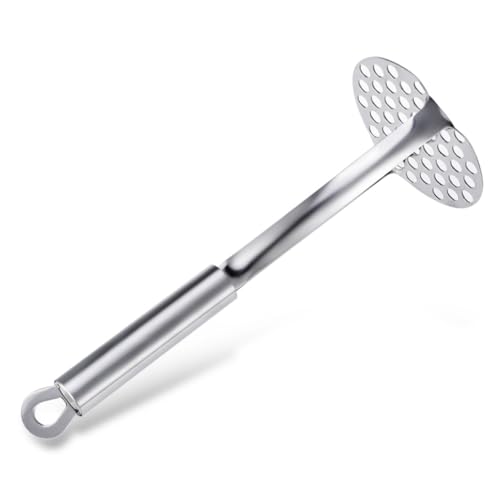 Kartoffelstampfer, 3 Stück, Kartoffelpresse, Edelstahl, Kartoffelpresse, Kartoffelstampfer, Kartoffelpresser, Kartoffelpüree, Verfugen