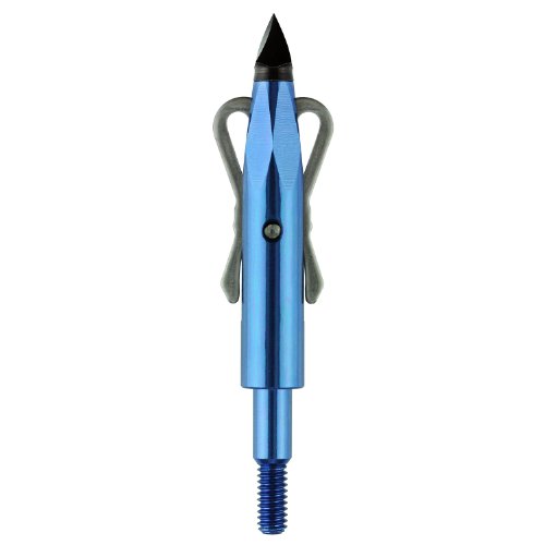 RAGE X-Treme Chisel 2 Blade 100 Grain Practice Broadheads (3 Pack), Small, Blue