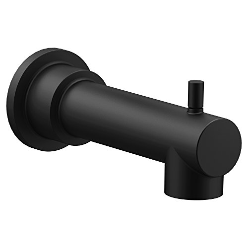 🔥 Cashback up to 70% Moen 172656BL Align Tub Shower Diverter Spout, Matte Black