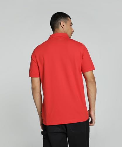Image of Puma Men Cotton Solid Regular Fit T-Shirt