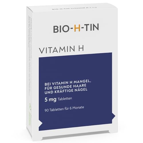 BIO-H-TIN Vitamin H Tabletten 5 mg beugen einem Mangel an Vitamin H vor 90 St. Tabletten
