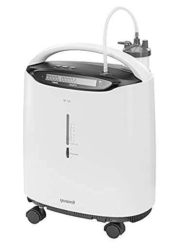 Yuwel 8f5a Portable Oxygen Concentrator Machine (93% concentration at 5L)