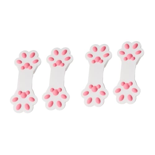 MAGICLULU 4 Pz Culle per dita con artigli per gatti mattarello spillo clip sacchetti sigillatrice per sacchetti bag sealer comode mollette per alimenti fermagli per alimenti Gel di silice