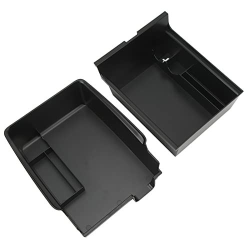 Recipiente de Gaveta Cubby, Resistente e Fácil de Limpar, Caixa de Armazenamento do Console Central,