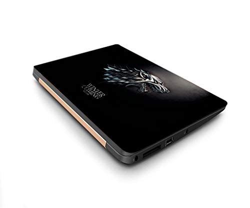 Image of Galaxsia GOT Winter is Coming Vinyl Laptop Skin /Sticker /Cover Compatible for Any Laptop (Hp /Dell /Sony /Acer etc..) Brand Models of Size 13 to 13.3 Inches Laptop Or Notebook.