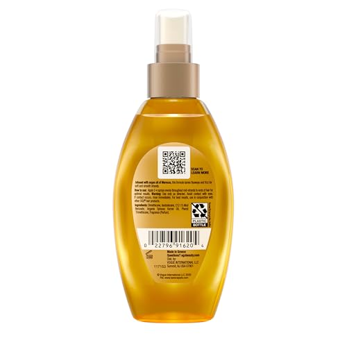 OGX Renewing + Argan Oil of Morocco Weightless Healing Dry Oil Spray, Lightweight Hair Oil Mist for Split Ends, Frizzy Hair and Flyaways, Paraben-Free, Sulfated-Surfactants Free, 4 Fl Oz - image 9