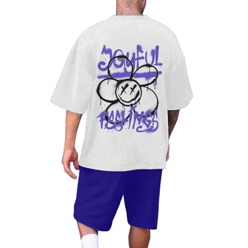 Ensemble de décontractés pour Hommes t-shirt respirant et short XL
