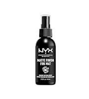 NYX Professional Makeup Setting Spray, Langanhaltende Textur, Fixierendes Spray, Leichte, vegane Formel, Matte Finish, 60 ml
