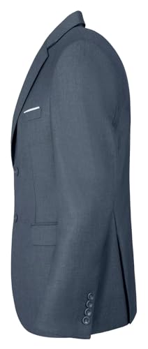 Men Suit Jacket 2 Button Men Dark Grey Blazer Business Wedding Prom Mens Casual Sport Coat 3XL3