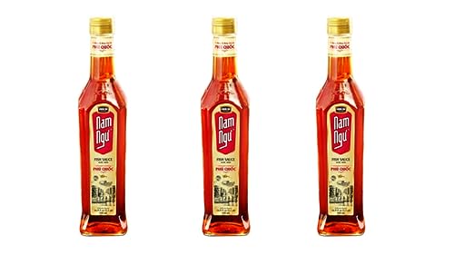 3 Packs - Nam Ngu Phu Quoc Premium Fish Sause - Nuoc Mam Nam Ngu - 500ml