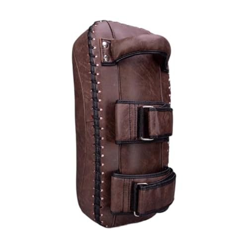 POXZSFX Almohadilla de Patada de Boxeo Almohadilla de Patada Curva de Boxeo Guantes de Pierna Acolchados Ergonómicos Equipo de Sparring Profesional Enfoque