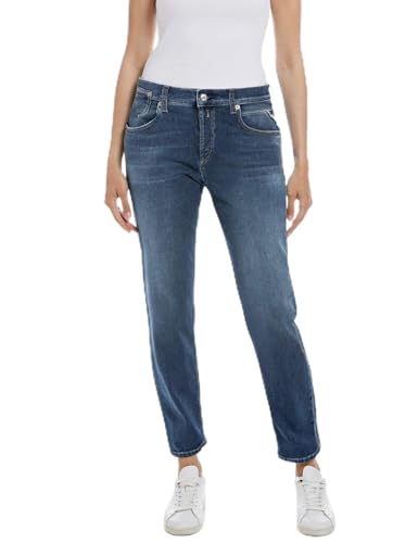 REPLAY WA416 Marty 573 Online Jeans, Dark Blue 007, 23W / 30L para Mujer