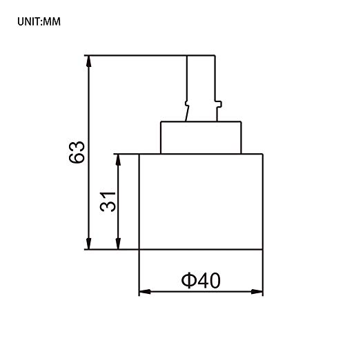 Ibergrif M90511, A Ceramic Disk Cartridge (35mm) with Temperarure Ring