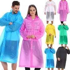 Women's/Girl Rain Coat/Rain Wear Absolute Comfortable and Made with 100% Water Proof Material (Size: Universal,Color-Pink)-image-29