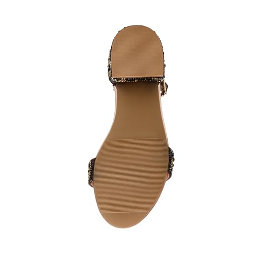 Betsey Johnson Girls Mari Rhinestone Dressy Block Heel4