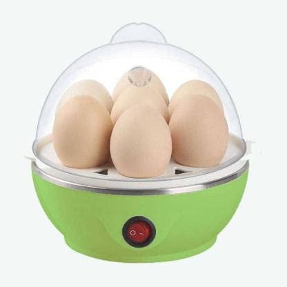 Shopfleet Egg Boiler Electric Automatic Off 7 Egg Poacher for Steaming (Multicolor)