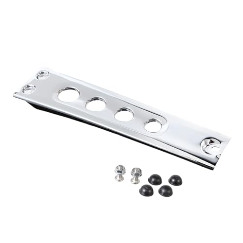 Motorcycycle Metal Switch Console Dash Panel Compatible with for Harley Softail 2018-2025 Fat Boy Model (Chrome) by Rudyness - Used condition - Image 2