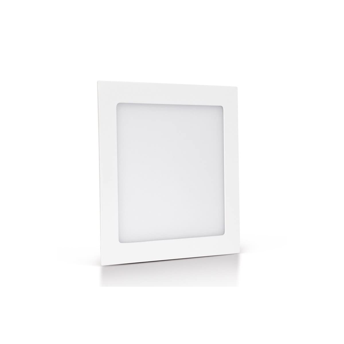 Panel LED cuadrado 225 x 225 mm, 18 W, 4000 K, blanco neutro ASLO