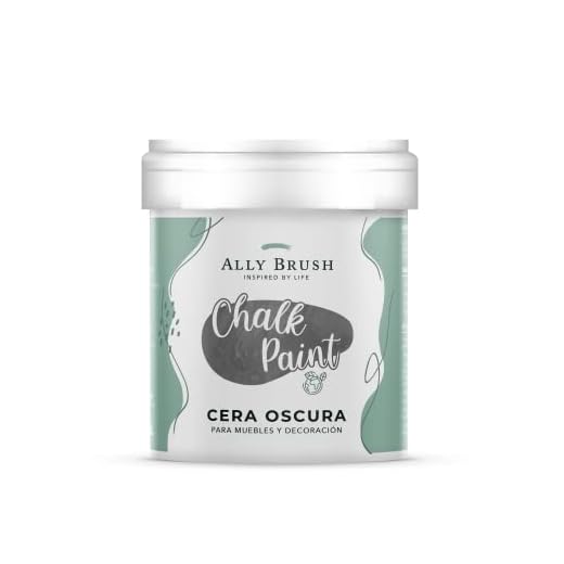 Ally Brush PINTURA TIZA 150ML (CHALK PAINT), CERA OSCURA