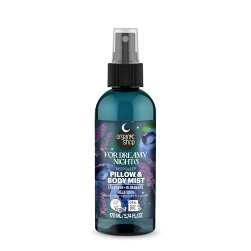 Organic Shop Sleep Deep Sleep Pillow & Body Mist For Dreamy Nights, 170 ml