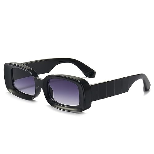 Lunettes de soleil carrées tendance homme femme avec protection UV400