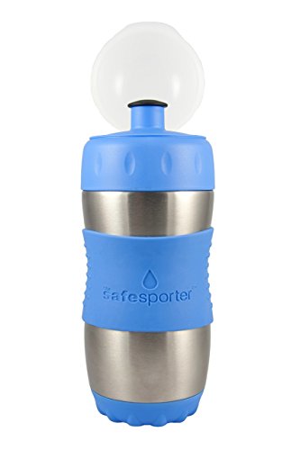 Kid Basix by New Wave Safe Sporter-Stainless Steel Lunch & Sport Water Bottle