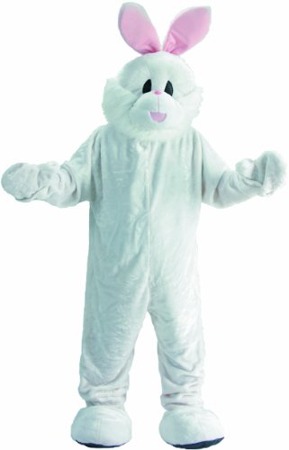 Dress Up America Ensemble de mascotte de lapin de Pâques confortable Adulte