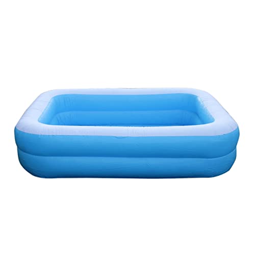Image of Majik 10 Feet Swimming Pool Tub for Family Kids Adult for Summer (Free Swimming Ring, 140 Balls, Swimming Goggles and Earplug) 3.05 M x 1.83M x 56CM (6.7 Feet)