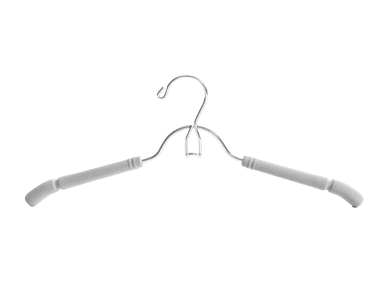 Perchas De Esponja De Espuma para Ropa, Paquete De 10, Perchas Antideslizantes De Metal para Abrigo, Traje, Camisa, Suéter, Organizadores De Armario para Sudadera(G)