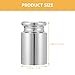 Ipetboom 4pcs 200g Chrome Plated Steel Calibration Weights Set M1 Class for Electronic Laboratory and Industrial Calibration