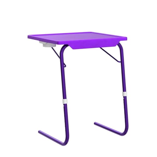 Image of SAI PRASEEDA Adjustable Table Mate - Multi Purpose Laptop & Kids Study Table - Purple Color (Metal)