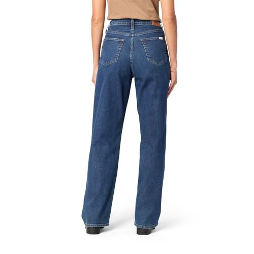 Levi Strauss Signature Gold Women's Heritage High-Rise Loose Straight Jeans Stretch Denim (Also Available in Plus Size)3
