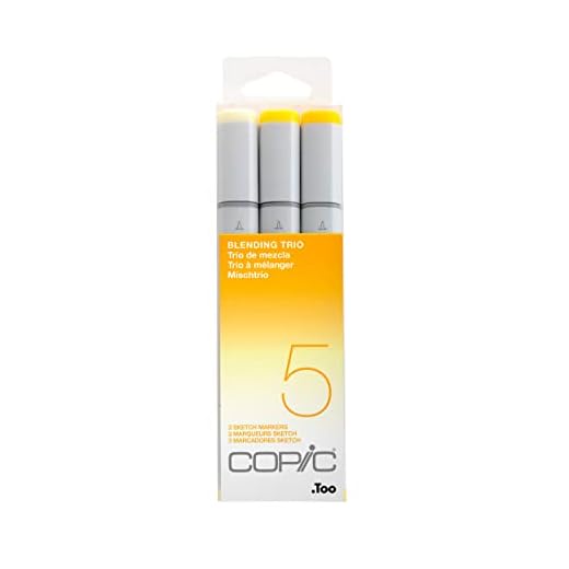 Copic Marker Sketch Blending Trio Markers, SBT 5, 3-Pack (SBT-5)