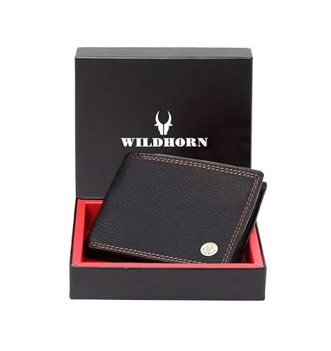 Image of WildHorn RFID Protected Leather Wallet for Men
