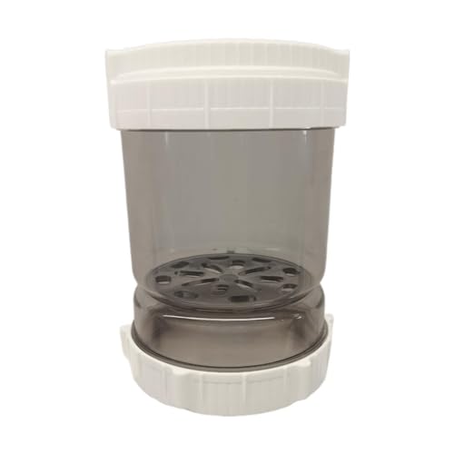 PETSOLA Tarro para Encurtidos con Compartimientos para Aceitunas Envase para Kimchi con Tapa Segura Bote de Conservación Pequeño Adecuado Par