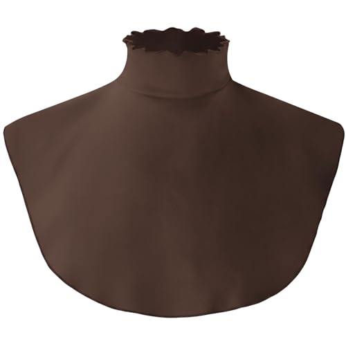 Image of Cutecrop Turtleneck Dickey Extra Large Fake Collar Detachable Dickey Collar Half Mock Turtleneck for Men Women