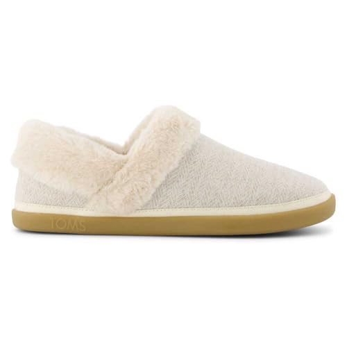 TOMS - Womens Oslo Slipper, Color Bir Cozy Herringbone, Size: 9 B(M) US