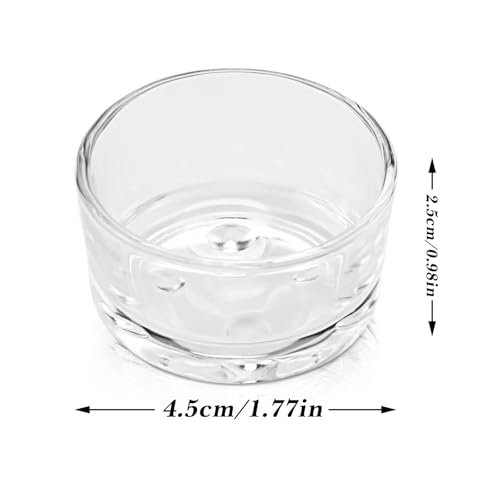 36 Pack Clear Glass Tealight Candle Holders, 1.8 Inch Wide x 1 Inch High, for 1.5" Tealights, Bulk for Wedding Centerpieces, Party, Dinner, Home Decor - Image 3