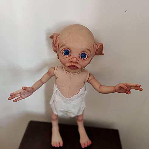 Muñeca Reborn de 17 pulgadas iCradle estilo Elfo hecha a mano miniatura 5