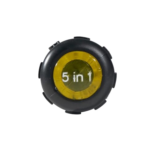 Klein Tools 32476 5-In-1 Multi-Bit Screwdriver / Nut Driver with 2 Slotted, 2 Philips, and 1 Nut Driver Tip - Image 5