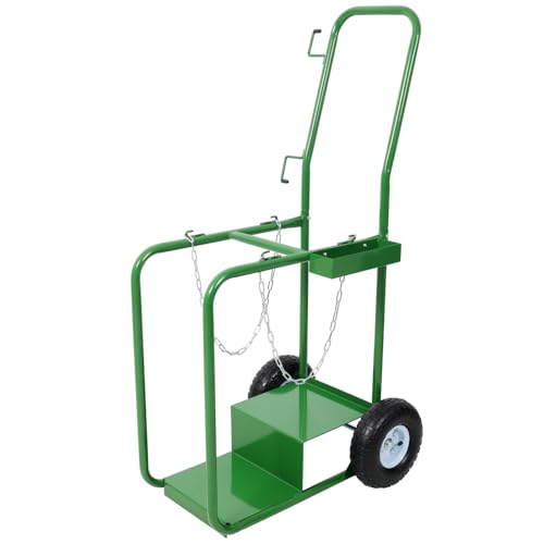 Carretilla para cilindros hasta 440 lb con ruedas neumáticas miniatura 1