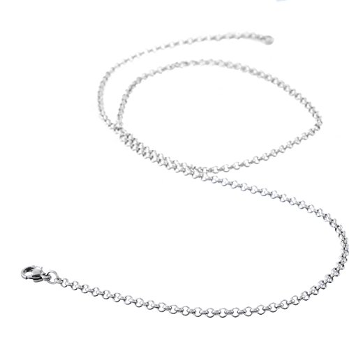HOUSWEETY Baseball Stainless Steel Round Urn Pendant Necklace Memorial Ash Keepsake Cremation Jewelry (Gift Bag) - Thumbnail 2