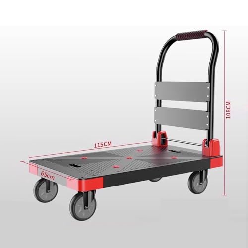 Carretilla plegable liviana para transporte doméstico miniatura 2