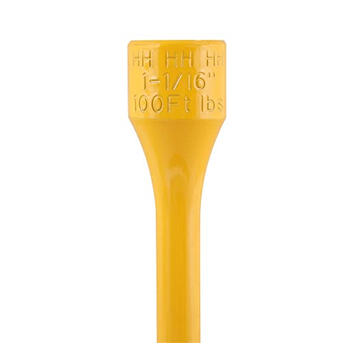 Image of AFF Torque Limited Socket, 1 /2 inch Drive, 1-1 /16 inch, 100 ft /lbs, Light Orange, 40272