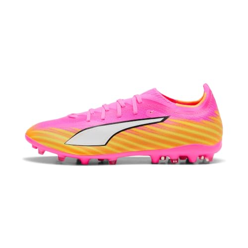 PUMA Unisex Ultra 6 Match MG Fußballschuh, Poison Pink White-Sun Stream-Bright Aqua Black, 40 EU… – Ansicht 1