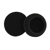 ALCXAZS Auriculares Almohadillas Cojín Profesional Montado en la Cabeza Gaming Protección auditiva Auriculares Cojines de Esponja Multi Tamaño, 40 mm