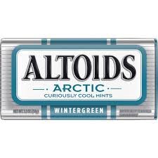 Altoid Arctic Wintergreen Sugarfree Cool Mints Tin, 34g