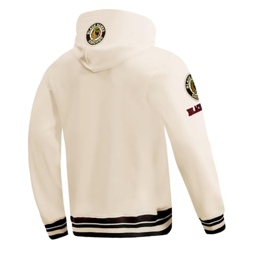 Image of Pro Standard Men's NHL Retro Classics Brushed Back French Terry Pull Over Hoodie
