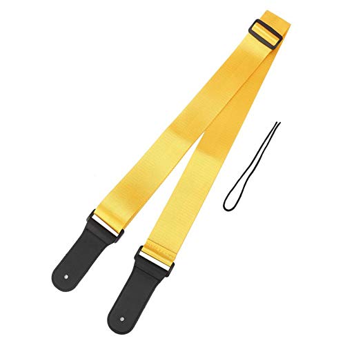 Sangle de guitare réglable, basse électrique acoustique ukulélé ceinture en Nylon bandoulière en cuir tête accessoires d… - Les Beatles, Paul McCartney, John Lennon, RIngo Starr, George Harrison Sangle de guitare réglable, basse électrique acoustique ukulélé ceinture en Nylon bandoulière en cuir tête accessoires d…